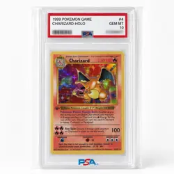 Custom 1st Edition Charizard 1999 Pokemon Card - Slab Style - (Fan Display Card) - Image 1