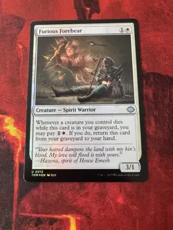MTG - Furious Forebear - TDM - 0013 - Foil - Image 1