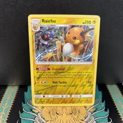 Raichu 41/147 LP/NM Reverse Holo Rare Burning Shadows Pokemon Card storm battle - Image 1