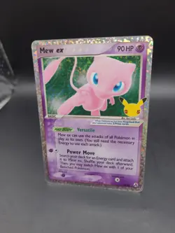 Pokemon Mew EX TCG Holo Rare Card 88/92 Celebrations Classic Collection NM - Image 3