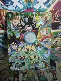Dragon Ball Super Card Game SS4 Son Goku, Vow Of Victory BT31-044 SPR - Image 1