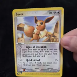 Pokemon Eevee TCG Sandstorm Regular Card 63/100 NM Condition - Image 1