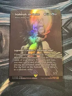 MTG Sephiroth, the Savior (Showcase) Final Fantasy: Foil NM-M - Image 1