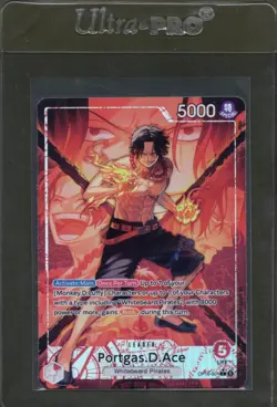 Portgas D. Ace Alt Art OP16-001 - The Time Of Battle - One Piece TCG - Image 1