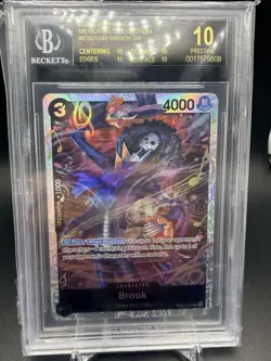 2024 One Piece Memorial Collection Black Label 10 Eb01046 Brook SR - Image 1