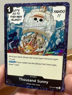 Thousand Sunny (Pirate Foil) Premium Booster -The Best- Vol. 2 ST14-017 NM - Image 2