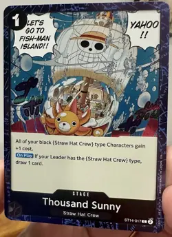 Thousand Sunny (Pirate Foil) Premium Booster -The Best- Vol. 2 ST14-017 NM - Image 3