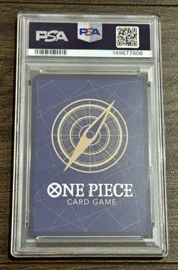 2025 One Piece OP11 EN Special Alternate Art #004 Shanks PSA 10 GEM MINT - Image 3