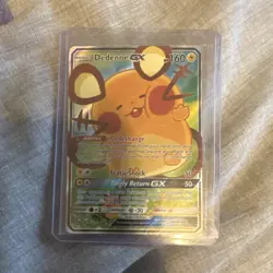 The Pokemon Company Dedenne GX 195/214 SM-Unbroken Bonds Full Art Holo UR ENG - Image 1