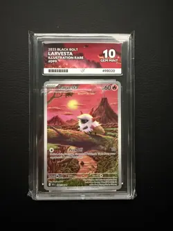 ACE 10 - Pokemon TCG Larvesta Illustration Rare - Black Bolt - 099/086 - Image 5