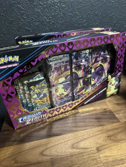 Pokemon TCG Crown Zenith Morpeko V-Union Playmat Premium Collection - Image 1