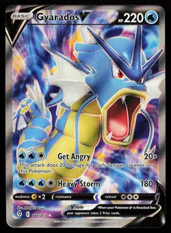 Gyarados V 171/203 Holo Ultra Rare Evolving Skies Pokemon Card - Image 1