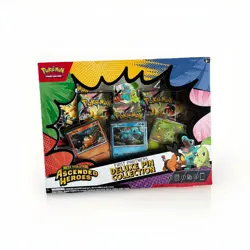Pokemon TCG Ascended Heroes First Partner DELUXE PIN COLLECTION CASE Sealed 7 ct - Image 4