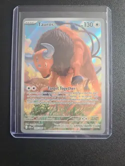 Tauros 96/86 Illustration Rare Pokemon Chaos Rising M/NM Pokemon TCG - Image 3
