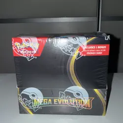 Pokemon Mega Evolution Enhanced Full Booster Box SLIGHT RIP ON THE SIDE - Image 1