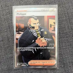 Pokemon TCG Philippe Full Art Trainer Card 110/86 Chaos Rising - Image 1