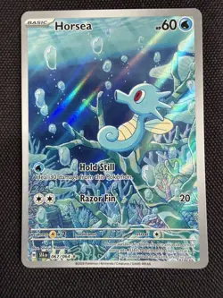Horsea 067/064 SV - Shrouded Fable Holo Illustration Rare Pokemon TCG NM-MT - Image 1