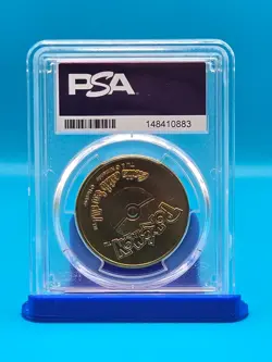 PSA 6 - 1999 POKEMON BATTLING COIN GAME 54 PSYDUCK - Image 2