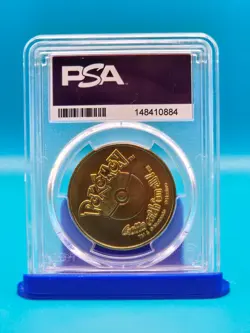 PSA 8 - 1999 POKEMON BATTLING COIN GAME 54 PSYDUCK - Image 2