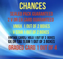 Pokemon , Mystery Box! PSA CGC V, Gx, CHARIZARD Alt ART, Ex Slab, 1 SEALED PACK! - Image 2