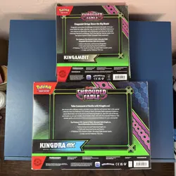 NEW SEALED POKEMON TCG Scarlet & Violet Shrouded Fable Kindra EX & Kingambit Set - Image 2