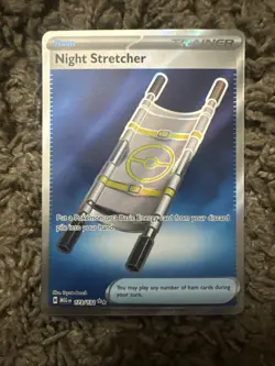 Pokemon TCG Night Stretcher 173/132 Mega Evolution Secret Rare - Image 1
