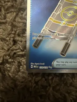 Pokemon TCG Night Stretcher 173/132 Mega Evolution Secret Rare - Image 4