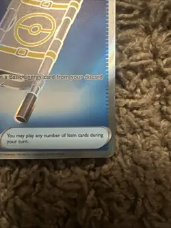 Pokemon TCG Night Stretcher 173/132 Mega Evolution Secret Rare - Image 5