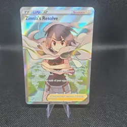 Zinnia's Resolve - Holo - Evolving Skies - 203/203 NM Pokemon - Image 1