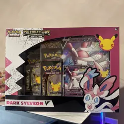 Dark Sylveon V Collection Box - Pokemon 25th Anniversary Celebrations - Sealed - Image 1