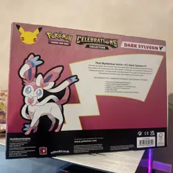 Dark Sylveon V Collection Box - Pokemon 25th Anniversary Celebrations - Sealed - Image 2