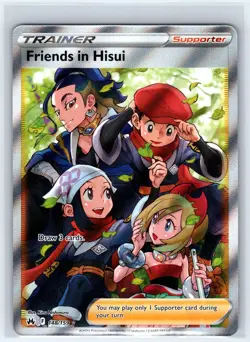 Friends in Hisui 148/159 Ultra Rare Crown Zenith Pokemon Near Mint - Image 1
