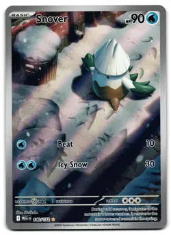 Snover 140/132 - 🌊 Mega Evolution Illustration Rare Pokemon TCG 🖤 - NM - Image 1