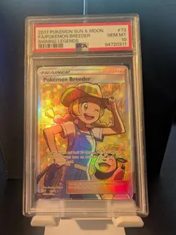 Pokemon Sun & Moon Shining Legends #73 Full Art PSA 10 - Image 1