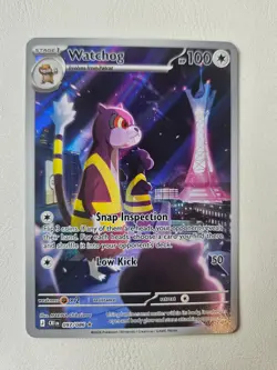 Watchog 97/86 Illustration Rare Pokemon Chaos Rising ME04 - Image 1