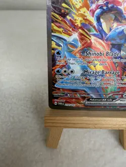 Pokemon TCG Greninja ex 214/167 Sv06 Twilight Masquerade SIR NM Creased - Image 5
