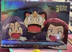 TOPPS Pokemon the Movie 2000 #56 - Hello Pokemon! (Rainbow holo) - Image 1