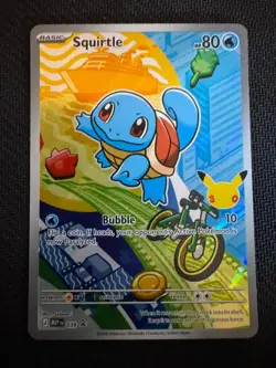 Squirtle 039 Holo Promo ME: Mega Evolution Promo Pokemon Holo Near Mint - Image 1