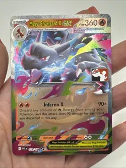 013/094 Mega Charizard X ex Prize Pack Series 9 Pokemon TCG League Play Stamped - Image 5