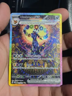 Umbreon ex - 161/131 - SIR - Prismatic Evolutions - Pokemon Card - NM/M - Image 3