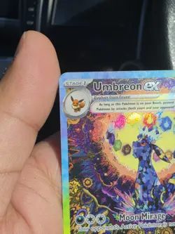 Umbreon ex - 161/131 - SIR - Prismatic Evolutions - Pokemon Card - NM/M - Image 4