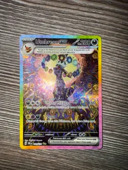 Umbreon ex 161/131 Pokemon Prismatic Evolutions SIR NM/M,No White Edges/corners - Image 1