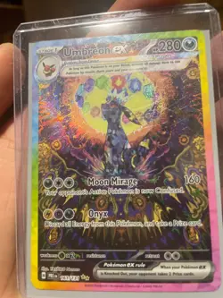 Pokemon Prismatic Evolutions Umbreon EX Sir SAR 161/131 TCG Card Near Mint Nm - Image 1