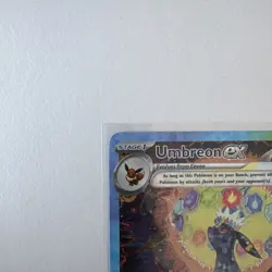Pokemon TCG Umbreon EX Prismatic Evolutions Card 161/131 Sir M/NM - Image 5