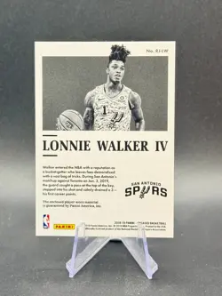 2018/19 Encased - Lonnie Walker IV 'Rookie Jerseys' - #RJ-LW - /25 - Image 2