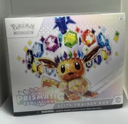 Pokemon Prismatic Evolutions Elite Trainer Box Sealed Rip Free - Image 1