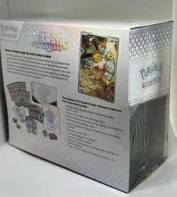Pokemon Prismatic Evolutions Elite Trainer Box Sealed Rip Free - Image 2