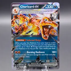 Charizard ex - 054/091 Double Rare SV: Paldean Fates Pokemon TCG NM - Image 1