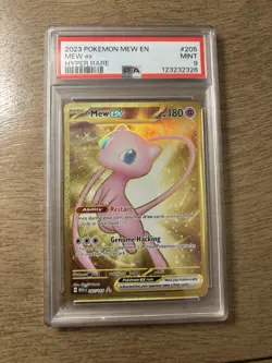 The Pokemon Company Mew ex SV 151 EN Holo Hyper Rare 205/165 PSA 9 - Image 1