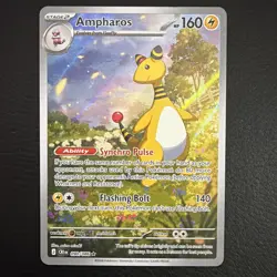 Ampharos 090/086 Illustration Rare - Chaos Rising - English Pokemon Card NM - Image 1